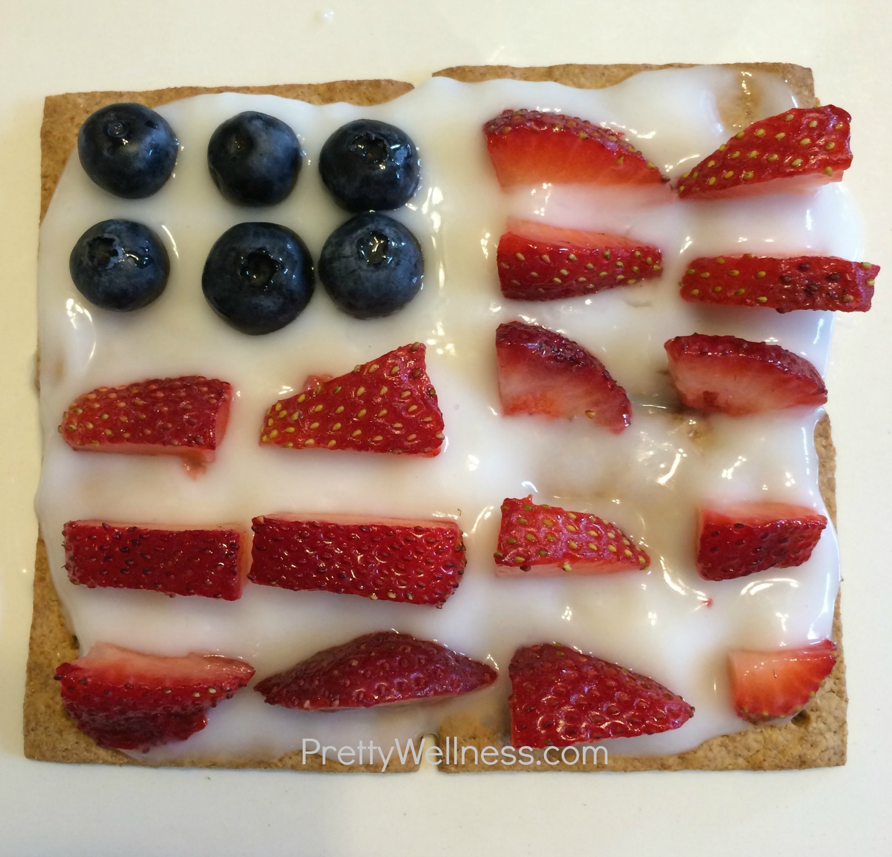 DIY Kid Project: Healthy American Flag Cookie