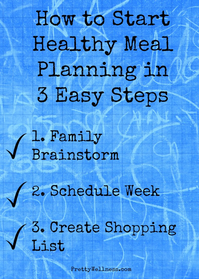 How to Start Healthy Meal Planning in Three Easy Steps