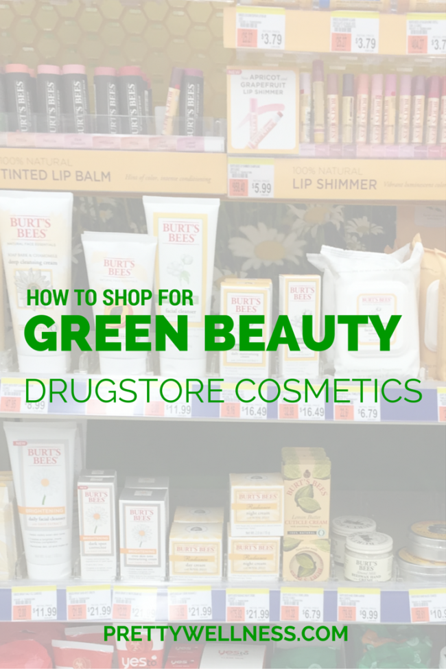 How to Shop for Green Beauty Drugstore Cosmetics
