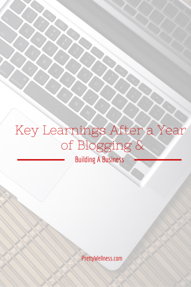 Key Learnings After A Year of Blogging and Building a Business