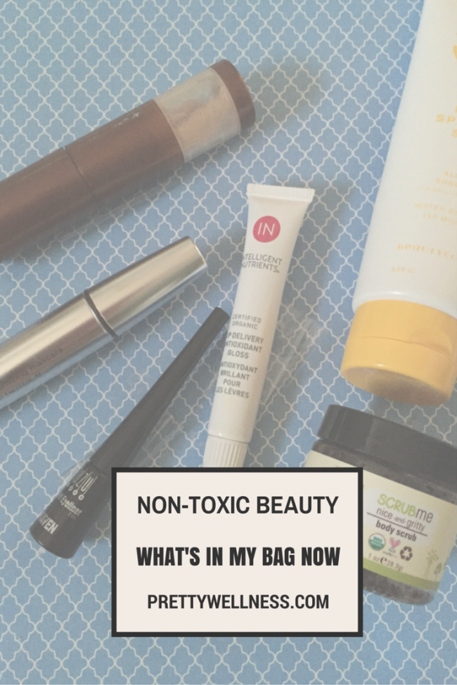 Non-Toxic Beauty: What's in My Bag Now