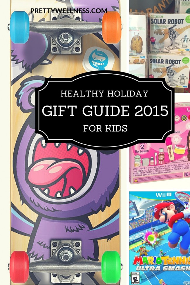 PrettyWellness.com Healthy Holiday Gift Guide for Kids 2015