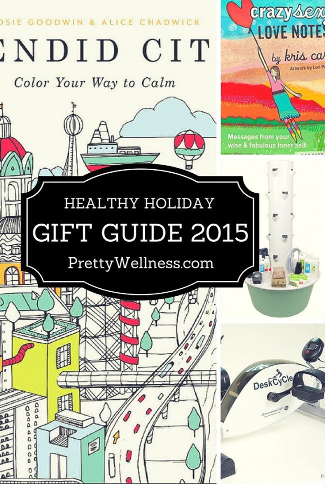 PrettyWellness.com Healthy Holiday Gift Guide 2015