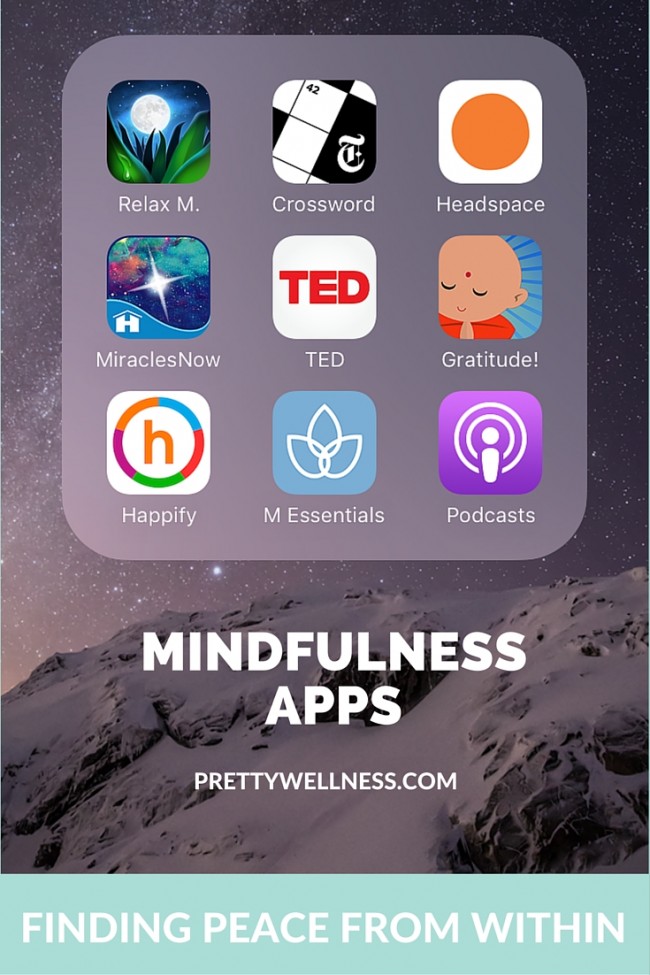 PrettyWellness.com Mindfulness Apps