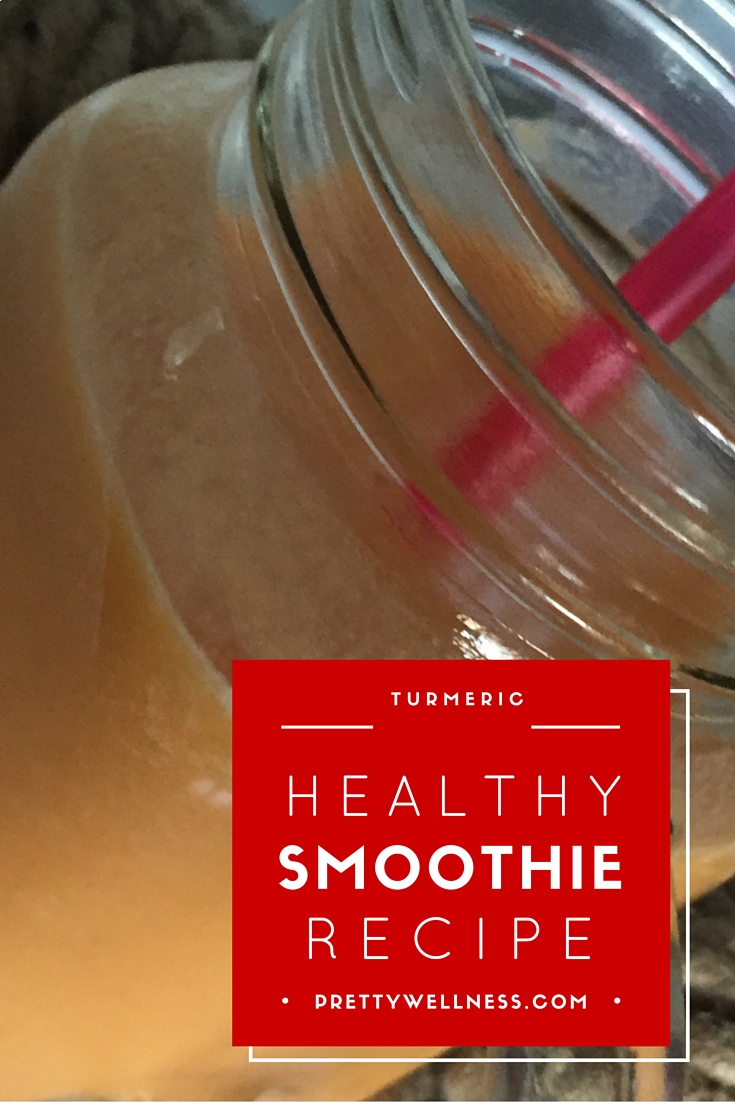 Easy Recipe: Creamsicle Turmeric Healthy Smoothie