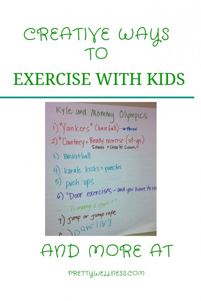 Creative Ways to Exercise with Kids on WTNH