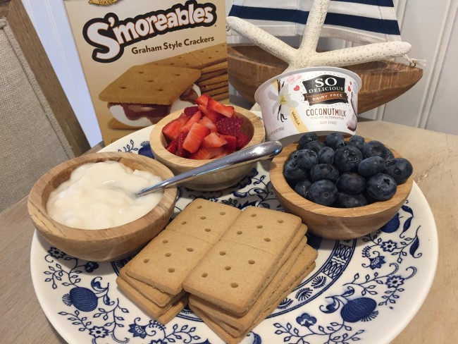 Healthy American Flag Cookies